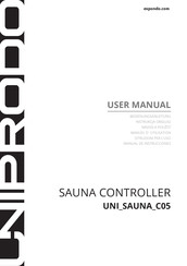 UNIPRODO UNI_SAUNA_C05 Manual De Instrucciones