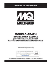 MULTIQUIP QP4TH Manual De Operación