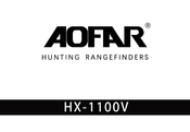 AOFAR HX-1100V Manual De Instrucciones