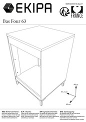 EKIPA Bas Four 63 Manual De Instrucciones