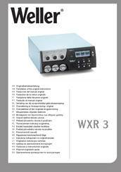 Weller WXR 3 Traducción Del Manual Original