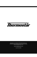 Thermostar TSICENBNSC40SS Manual De Instrucciones