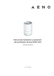 AENO AAP0003 Manual De Instalación