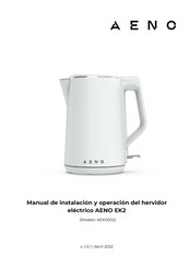 AENO EK2 Manual De Instalación