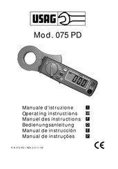 USAG 075 PD Manual De Instrucciones