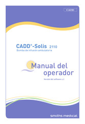 Smiths Medical CADD-Solis 2110 Manual Del Operador