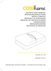 cosihome HT-04 Manual De Instrucciones