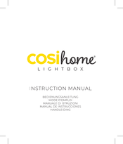 cosihome LIGHTBOX Manual De Instrucciones