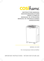 cosihome CH-D01 Manual De Instrucciones