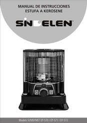 Sindelen SUNNYMET EP-570 Manual De Instrucciones