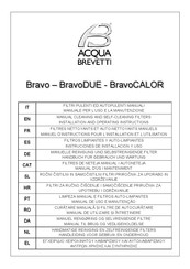 Acqua Brevetti BravoDUE Instrucciones De Instalacion Y Uso