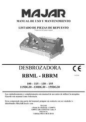 MAJAR RBML Manual De Uso Y Mantenimiento