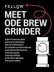 Fellow MEET ODE BREW Manual De Instrucciones