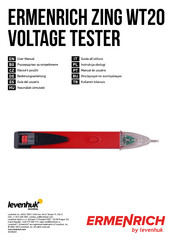 Levenhuk Ermenrich Zing WT20 Guia Del Usuario