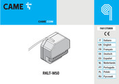 Came RKLT-W50 Manual De Instrucciones