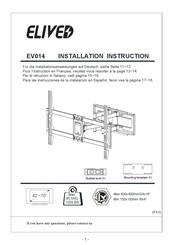 Elived EV014 Instrucciones De Instalación