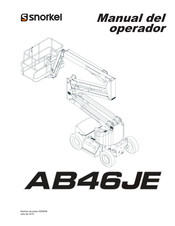 Snorkel AB46JE Manual Del Operador