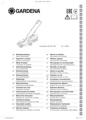 Gardena 14630 Instrucciones De Empleo