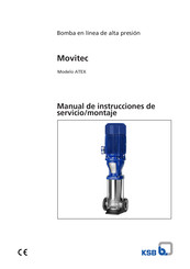 KSB Movitec Manual De Instrucciones De Servicio/Montaje