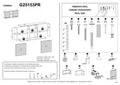 Madesa G25153PR Instrucciones De Montaje