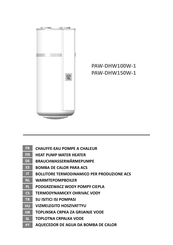 Panasonic PAW-DHW150W-1 Manual Del Usuario