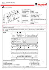 LEGRAND 0 626 00 Guia De Inicio Rapido