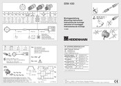 Heidenhain ERN 430 Instrucciones De Montaje