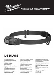 Milwaukee L4 HLVIS Manual Original