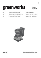 GreenWorks G24SS14 Manual Del Operador