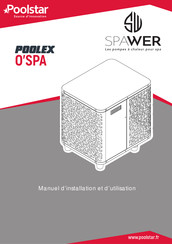 poolstar SPAWER POOLEX O'SPA Manual De Instalación