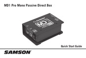 Samson MD1 Pro Guia De Inicio Rapido