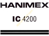 Hanimex IC 4200 Manual De Instrucciones