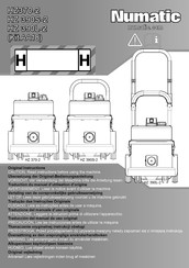 Numatic HZ370-2 Traducción Del Manual De Uso Original