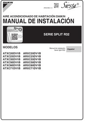 Daikin ARXC35DV1B Manual De Instalación