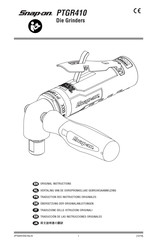 Snap-On PTGR410 Traducción De Las Instrucciones Originales