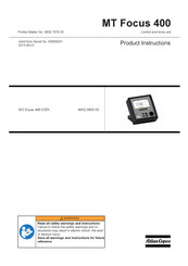Atlas Copco MT Focus 400 CHN Instrucciones Del Producto