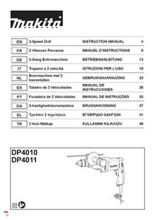 Makita DP4010 Manual De Instrucciones