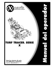 Exmark TURF TRACER X Serie Manual Del Operador