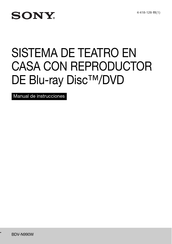 Sony BDV-N990W Manual De Instrucciones