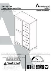 Ameriwood Home 5991296COM Instrucciones De Montaje