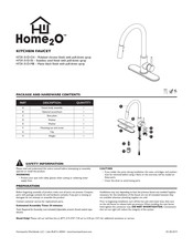 Home2O H72K-51D-SS Manual De Instrucciones