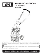 Ryobi RY60511A Manual Del Operador