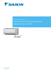 Daikin Siesta ATXQ35AMV1B Guía De Referencia Del Usuario