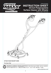 SurfaceMaxx SGY-PWA1002 Manual De Instrucciones