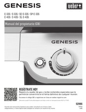 Weber GENESIS S-435 Manual Del Propietário