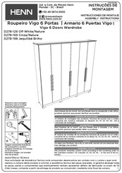 HENN D278-129 Instrucciones De Montaje