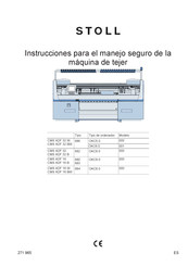 Stoll 683 Instrucciones Para El Manejo