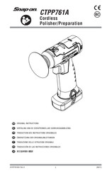 Snap-On CTPP761A Traducción De Las Instrucciones Originales