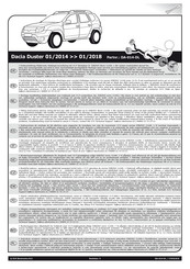 ECS Electronics DA-014-DL Instrucciones De Montaje