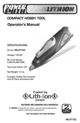 PowerSmith Mag lithium MLHT12C Manual De Operario